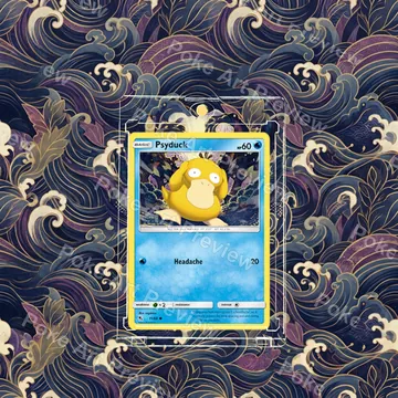 Psyduck 11/68 Hidden Fates set 3 Pokemon TCG extension art collector display view 6