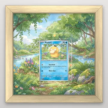 Psyduck 054/165 SV151 Pokemon TCG extension art collector display view 3