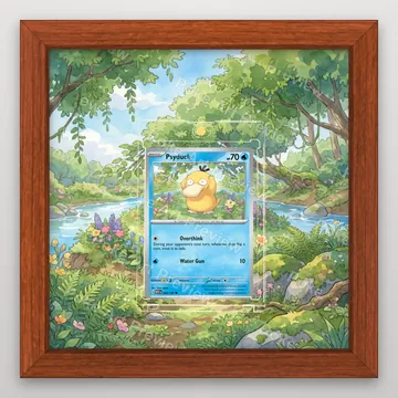 Psyduck 054/165 SV151 Pokemon TCG extension art collector display view 2