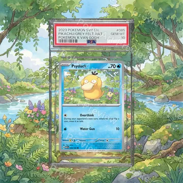 Psyduck 054/165 SV151 Pokemon TCG extension art collector display view 7
