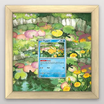 Psyduck 007 SV-P promo Pokemon TCG extension art collector display view 3