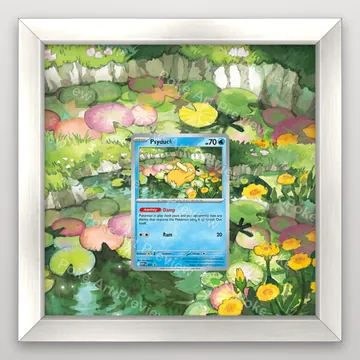 Psyduck 007 SV-P promo Pokemon TCG extension art collector display view 5