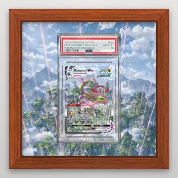 Rayquaza VMAX Evolving Skies Pokemon TCG extension art collector display view 2