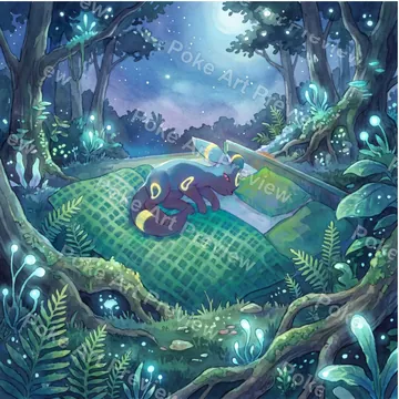 Umbreon 077/103 M6a Pokemon TCG extension art collector display view 6