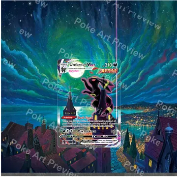 Umbreon VMAX Moonbreon 215/203 PSA Evolving Skies Pokemon TCG extension art collector display view 6