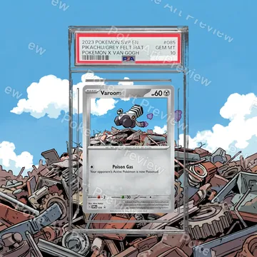Varoom 026 SV-P promo Pokemon TCG extension art collector display view 6